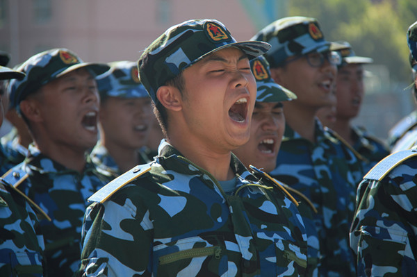 【军训集锦】迷彩服下的青春