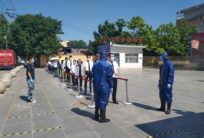 Beat365组织开展第二次复学复课疫情防控模拟演练