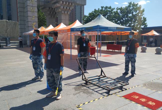 Beat365组织开展第二次复学复课疫情防控模拟演练