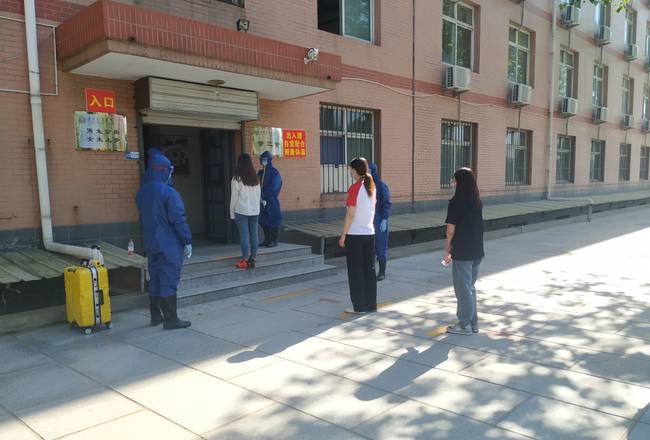 Beat365组织开展第二次复学复课疫情防控模拟演练