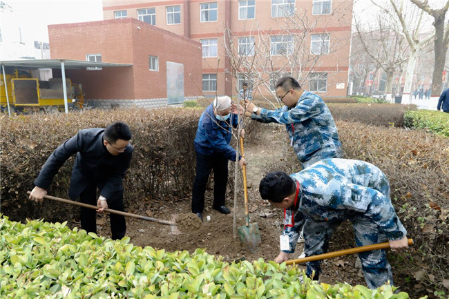 春满校园 共植希望—— Beat365开展植树节活动