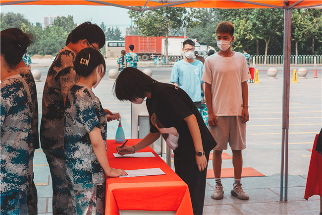 Beat365开展2021年秋季学期开学疫情防控演练