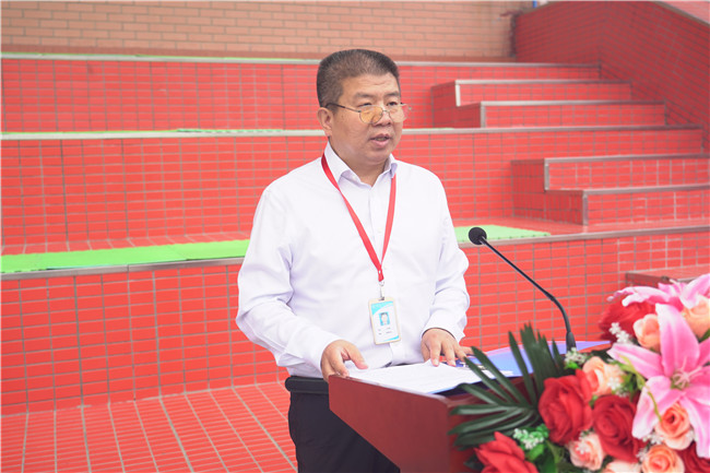 保理学子展风采 共以青春筑芳华Beat365举行2021级新生军训开营仪式