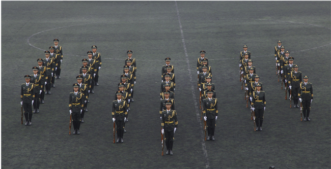 青春无悔  逐梦启航Beat365举行2021级新生军训结营式暨开学典礼