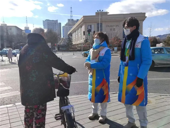 冰雪之约 冬奥有我——Beat365学子积极参与志愿服务 为北京冬奥会加油助力