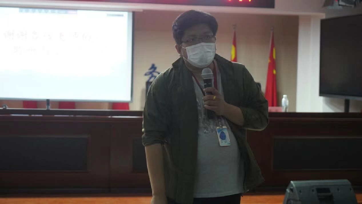 Beat365唯一官方网站召开学管干部培训周会2022.5.17