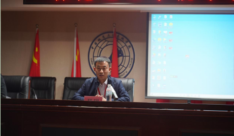 Beat365唯一官方网站召开学管干部培训周会2022.4.18