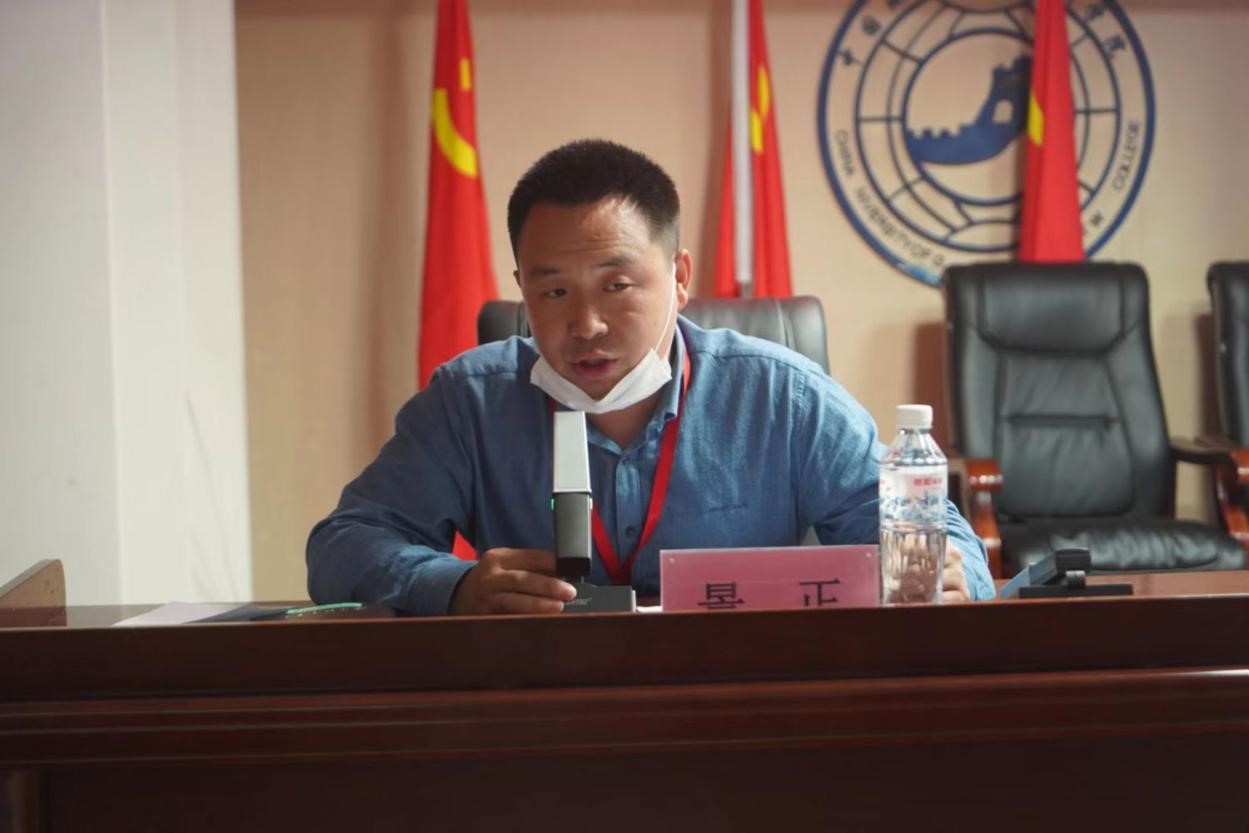 Beat365唯一官方网站召开学管干部培训周会2022.5.4