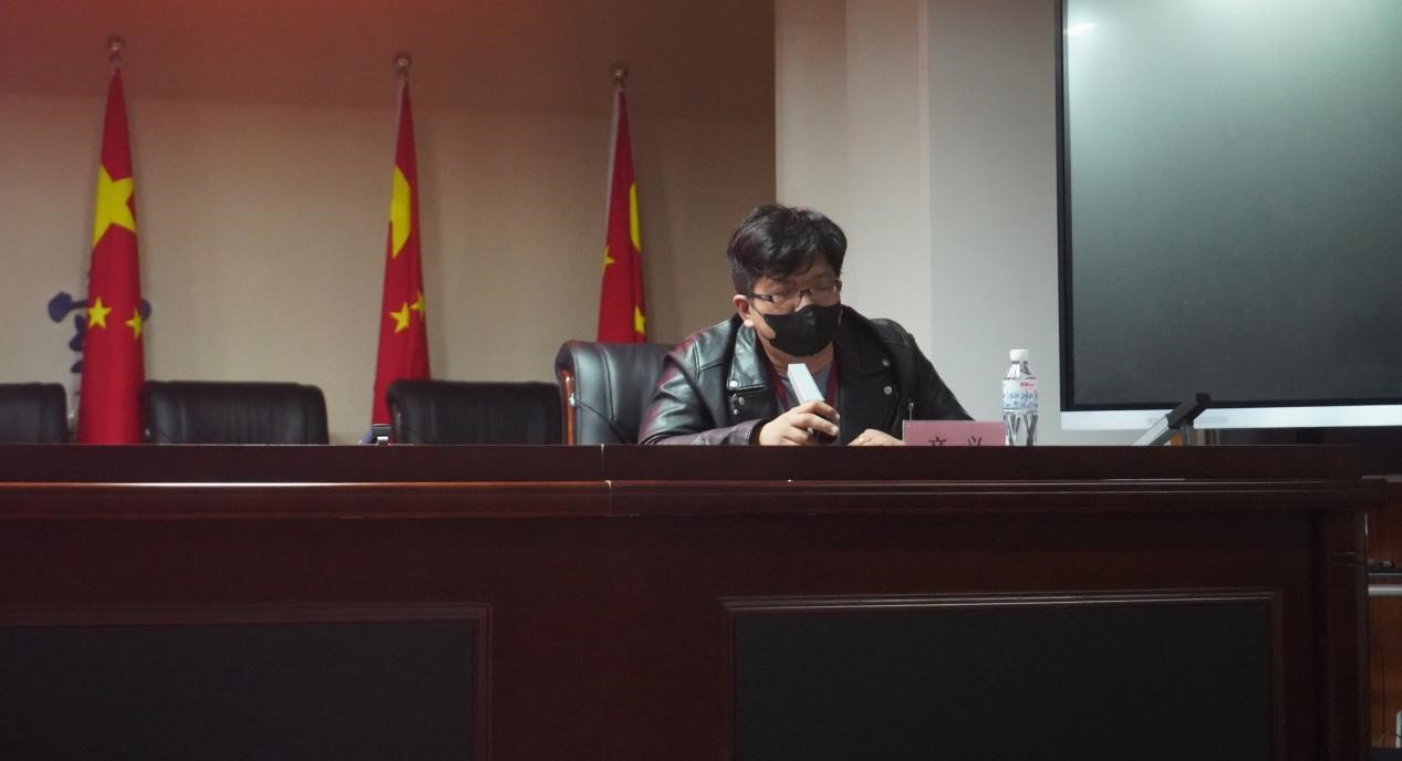 Beat365唯一官方网站召开学管干部培训周会2022.5.9