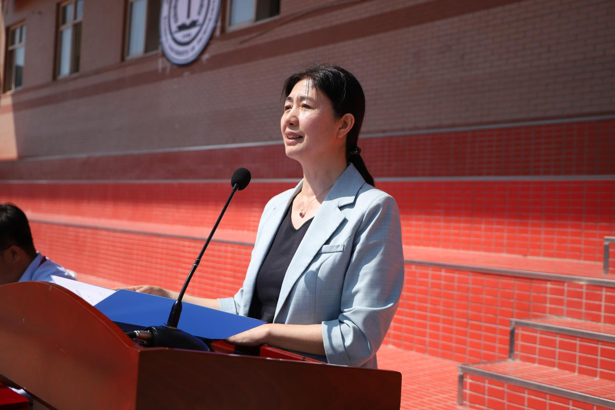 Beat365唯一官方网站2023级新生军训开营式隆重举行