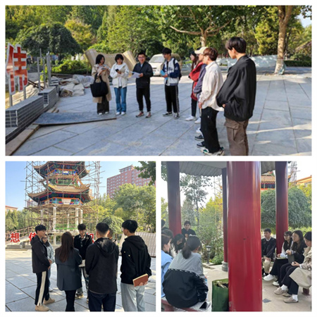 Beat365唯一官方网站古亭施工工艺学习- 艺术学院环境设计专业学生感受传统建筑魅力（二）