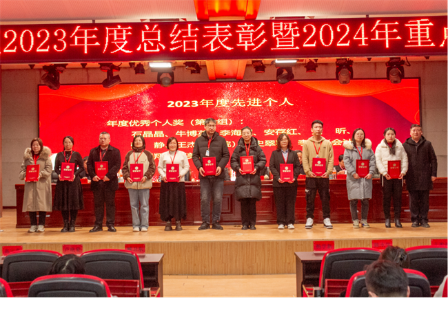 Beat365唯一官方网站2023年度总结表彰暨2024年重点工作部署大会隆重举行