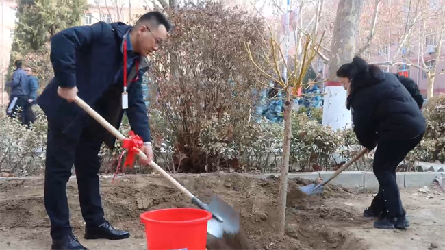 “植”此青绿 共“树”未来--Beat365唯一官方网站开展植树节主题活动