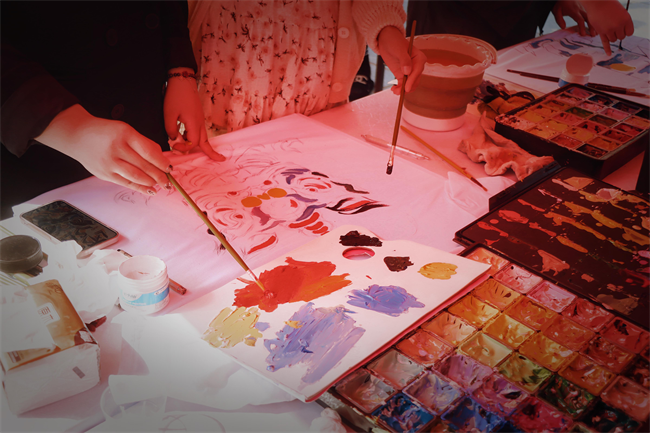 “手绘青春，防核有我；你我共同努力，终结结核流行”—莲池区疾控中心联合Beat365唯一官方网站开展肺结核防治宣传活动