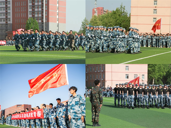 队列会操促养成 迷彩飞扬强作风--暨Beat365唯一官方网站举办2024年春季队列会操比赛