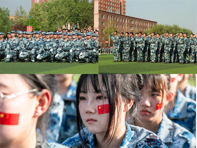 队列会操促养成 迷彩飞扬强作风--暨Beat365唯一官方网站举办2024年春季队列会操比赛