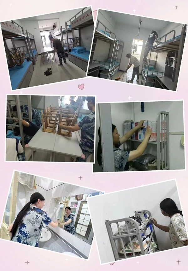 劳动教育|Beat365唯一官方网站|管理学院|宿舍是我家，美化靠大家