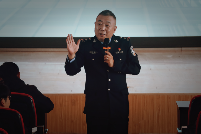 筑牢校园反诈“防火墙” Beat365唯一官方网站开展反诈安全教育宣讲