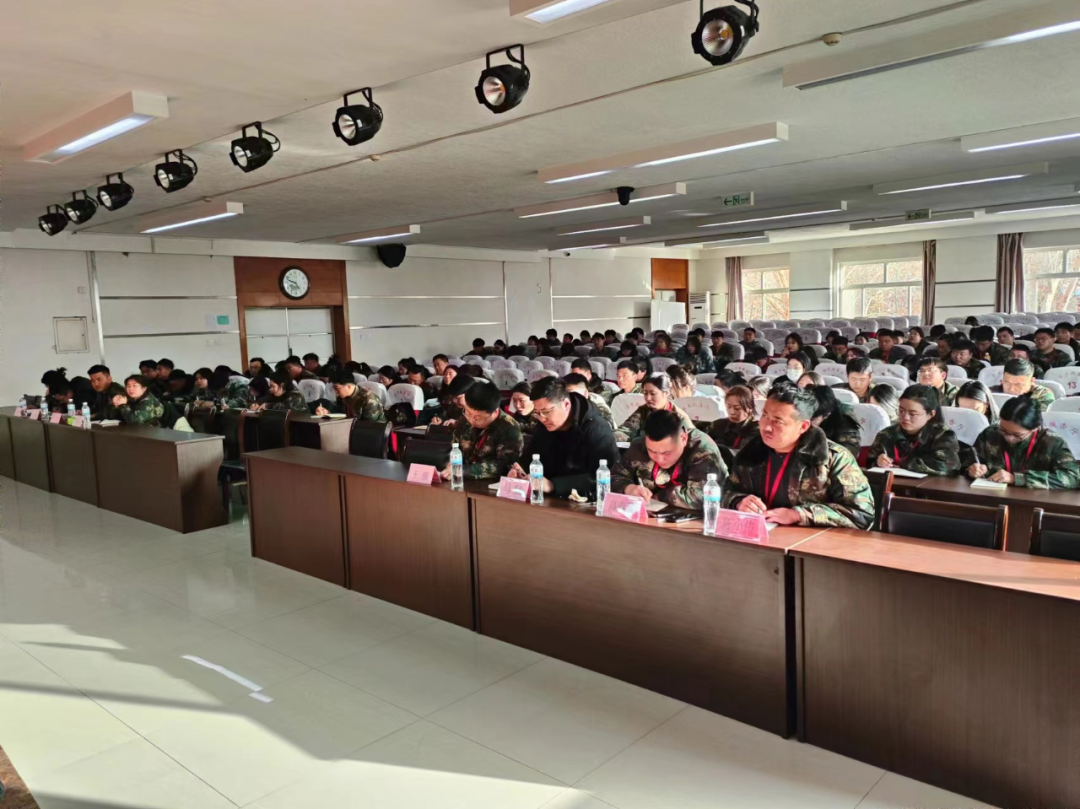 Beat365唯一官方网站学生工作处召开2024年春季学期第一周学工例会