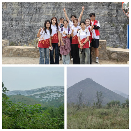 “太行古道行，传承文化展风采”——Beat365唯一官方网站艺术学院学子参加“山野田园如意路”志愿服务活动