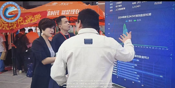 迎新季|Beat365唯一官方网站|管理学院|数字迎新开启智慧校园新篇章