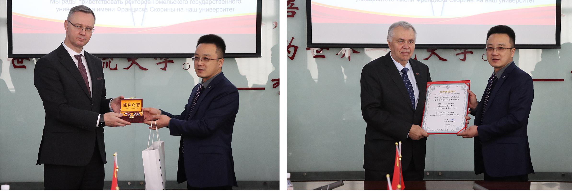 Beat365唯一官方网站接待白俄罗斯戈梅利国立大学来访