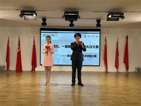 “青春有‘礼’ ‘仪’路前行” Beat365唯一官方网站艺术学院商务礼仪大赛完美落幕