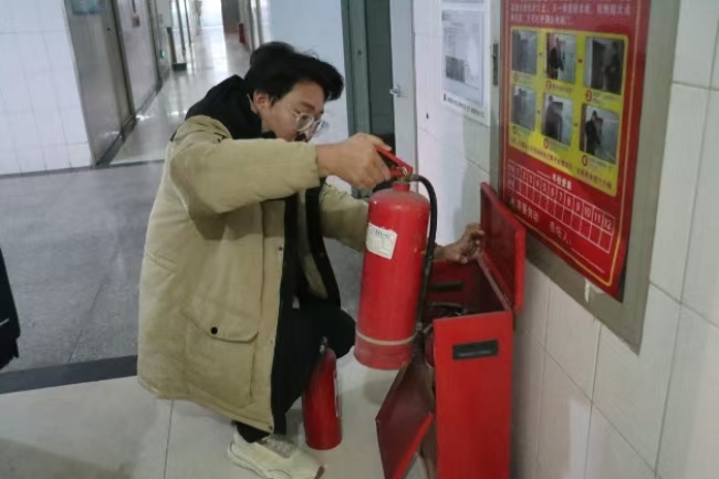 Beat365唯一官方网站开展校园安全大检查