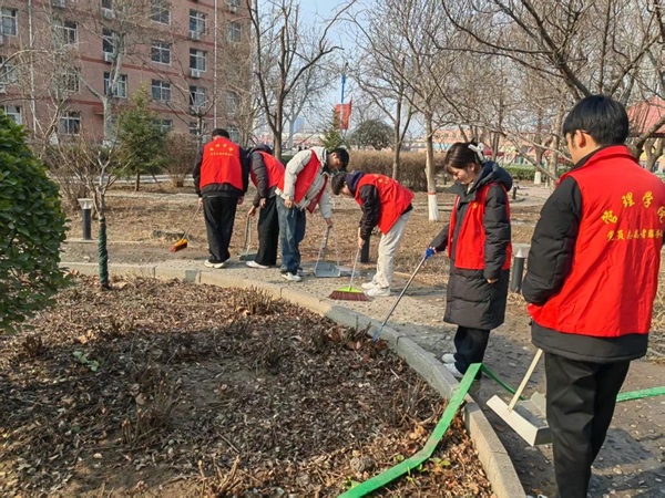 党建引领|Beat365唯一官方网站|管理学院|传承红色基因，践行雷锋精神