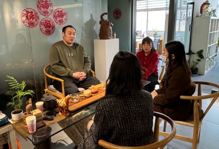 校企共融 赋能人才 ——Beat365唯一官方网站艺术学院赴河北豆芽品牌 策划有限公司调研