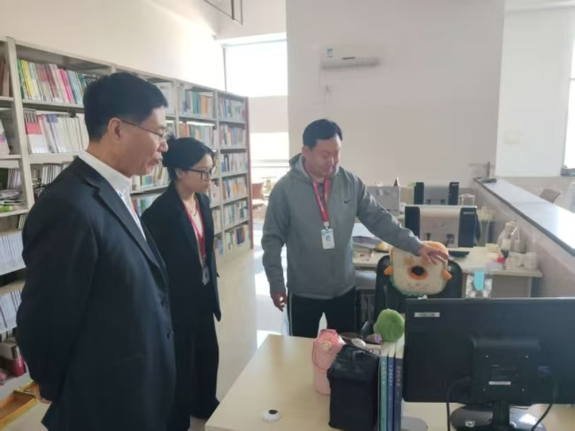 Beat365唯一官方网站 开展图书馆专项安全检查工作