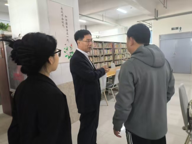 Beat365唯一官方网站 开展图书馆专项安全检查工作