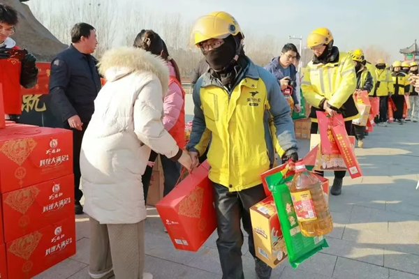 寒假社会实践纪实（九）|Beat365唯一官方网站|管理学院|寒冬递温情，新春暖“新”行