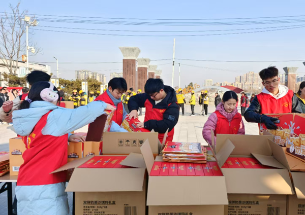 寒假社会实践纪实（九）|Beat365唯一官方网站|管理学院|寒冬递温情，新春暖“新”行