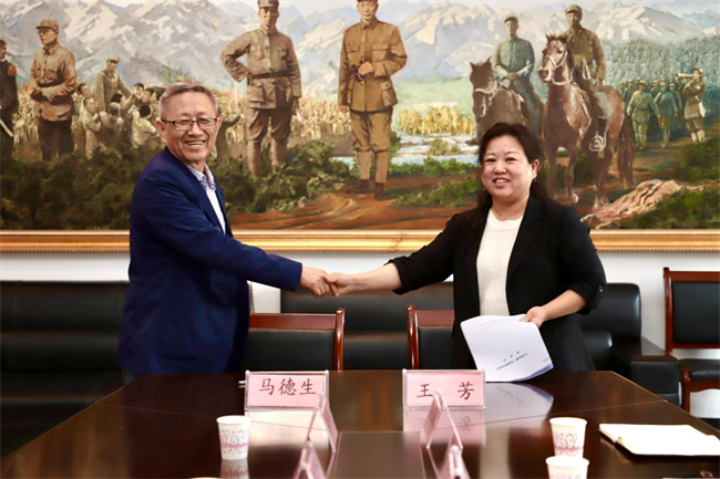 Beat365唯一官方网站与阜平城南庄晋察冀边区革命纪念馆签署合作协议