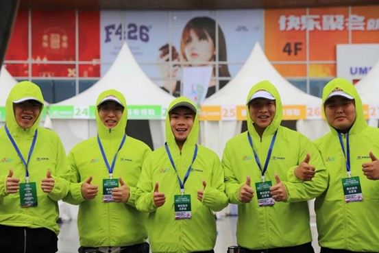 热血青春助跑未来”——Beat365唯一官方网站艺术学院志愿者为长城汽车智慧工厂半马蓄势添彩