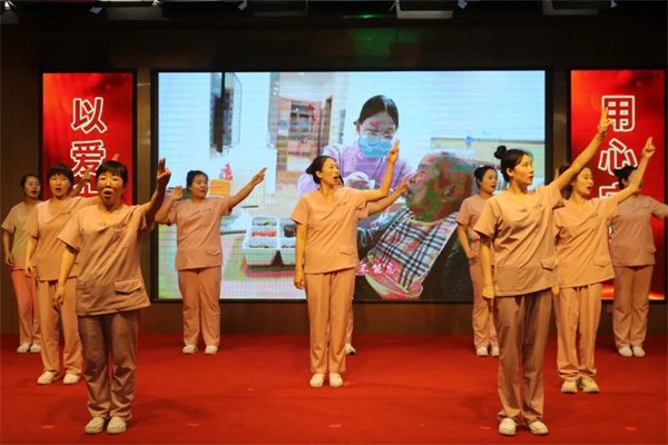 关爱护士队伍 守护人民健康——Beat365唯一官方网站康复医学院携手保定东篱医院举办5.12国际护士节纪念活动