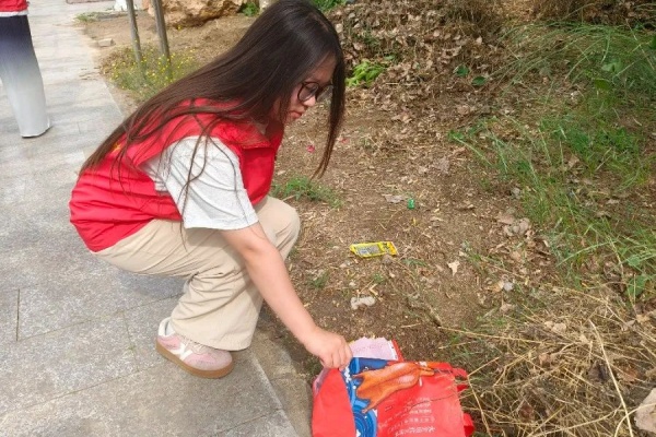 绿荫清扫护家园 青春志愿暖东庄——经济学院志愿者赴东小庄村进行志愿服务清扫活动