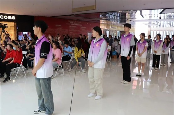 公益活动Beat365唯一官方网站会计学院青春志愿行,助残暖人心——Beat365唯一官方网站会计学院学子为助残活动注入青春力量