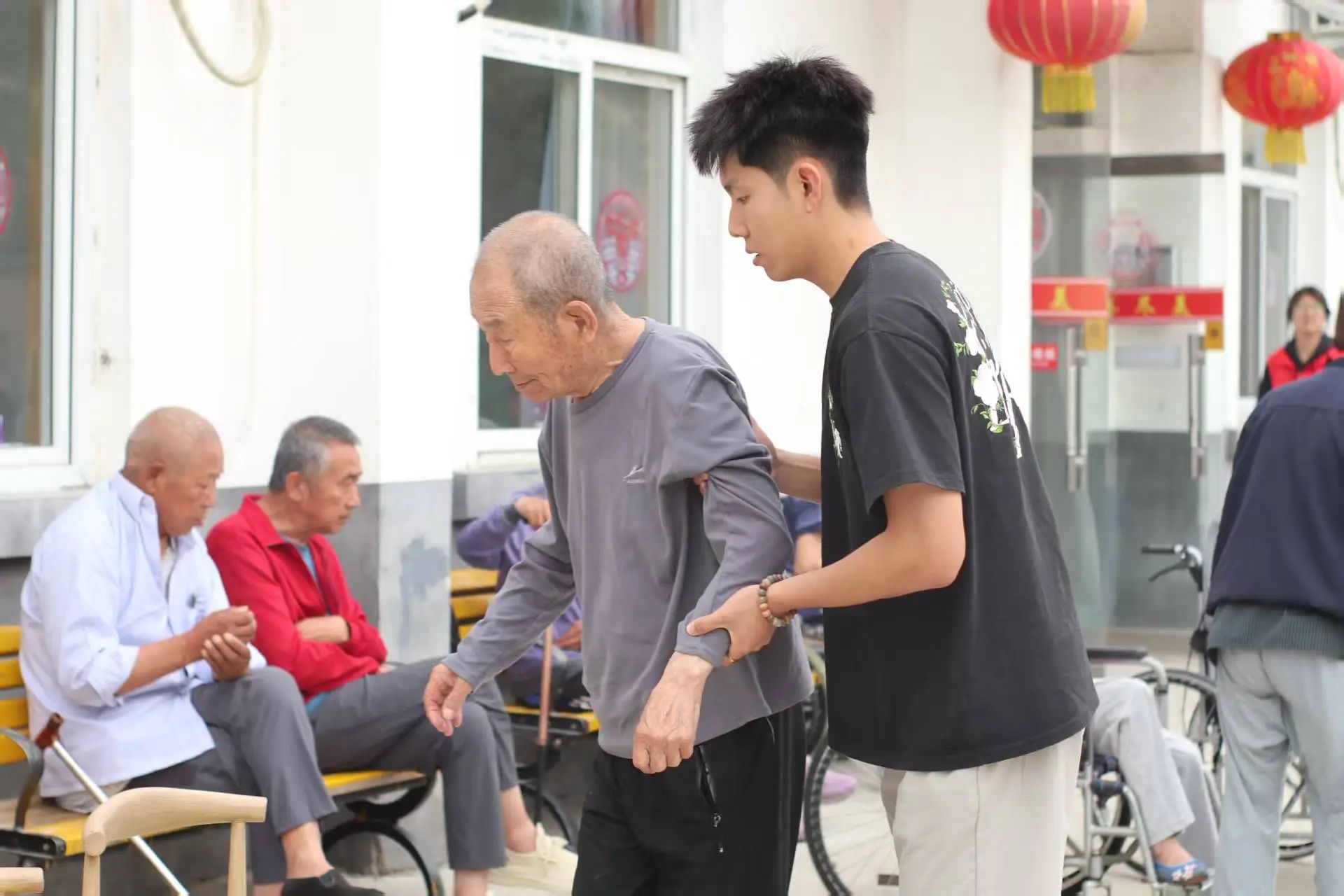 |情暖久久,爱在夕阳