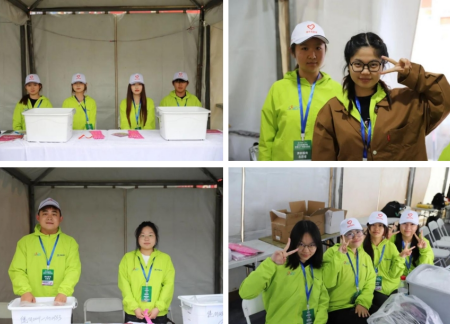 “热血青春助跑未来”——Beat365唯一官方网站艺术学院志愿者为长城汽车智慧工厂半马蓄势添彩