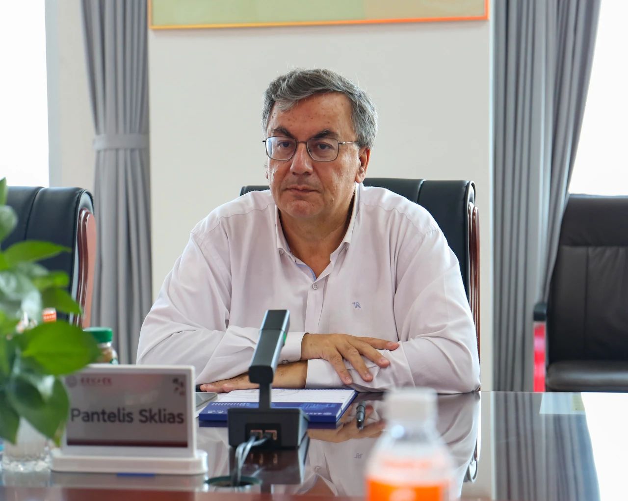 塞浦路斯那波勒斯大学校长一行再度访问Beat365唯一官方网站