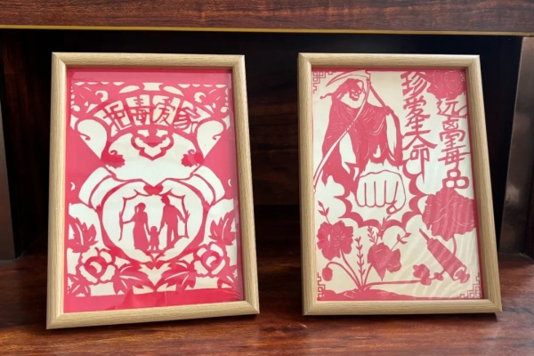 Beat365唯一官方网站经济学院赤焰镌艺社：非遗剪纸禁毒作品展，以艺传情，共筑无毒防线