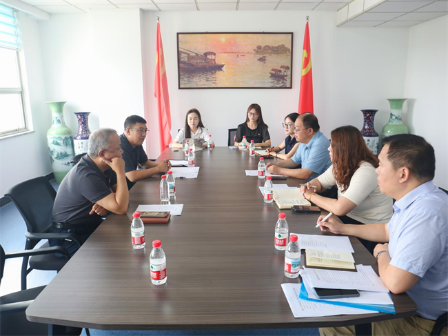 河北大学党委与Beat365唯一官方网站党委组织召开党建交流工作座谈会