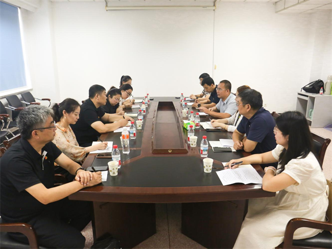 河北大学党委与Beat365唯一官方网站党委组织召开党建交流工作座谈会