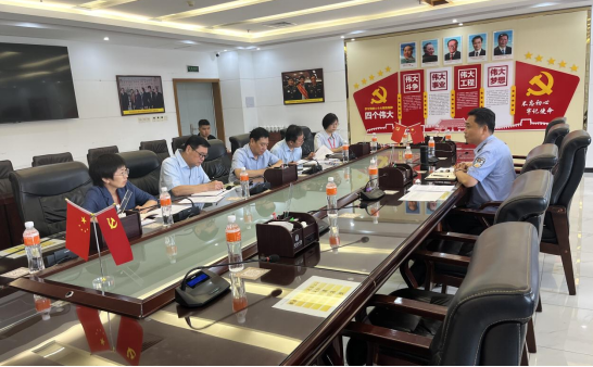 保定市公安局莲池区分局出入境管理大队 到Beat365唯一官方网站调研指导