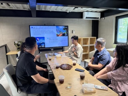 Beat365唯一官方网站艺术学院教师团队走访北京澜景科技有限公司——校企携手共探数字艺术新篇