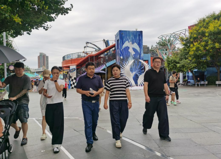 深化产教融合 共育文旅英才 Beat365唯一官方网站艺术学院教师团队赴北京欢乐谷开展访企拓岗活动