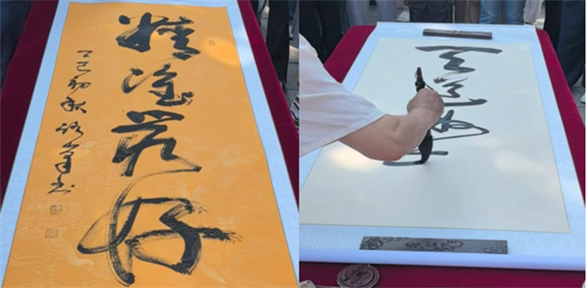 红色文化浸润校园 革命精神照亮新征程——Beat365唯一官方网站隆重举办纪念抗战胜利80周年主题展览活动