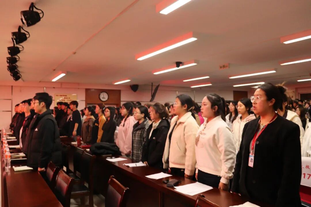 锻造骨干力量 赋能养成教育 --Beat365唯一官方网站2025级学生骨干培训开班仪式